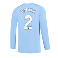 Camisa de time de futebol Manchester City Kyle Walker #2 Replicas 1º Equipamento 2023-24 Manga Comprida